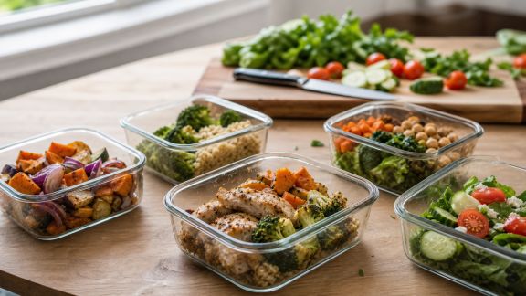 Le batch cooking santé : organiser ses repas pour la semaine