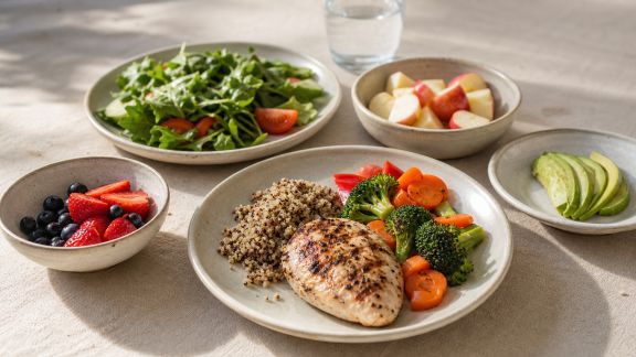 Alimentation équilibrée : quelles portions pour rester en forme ?